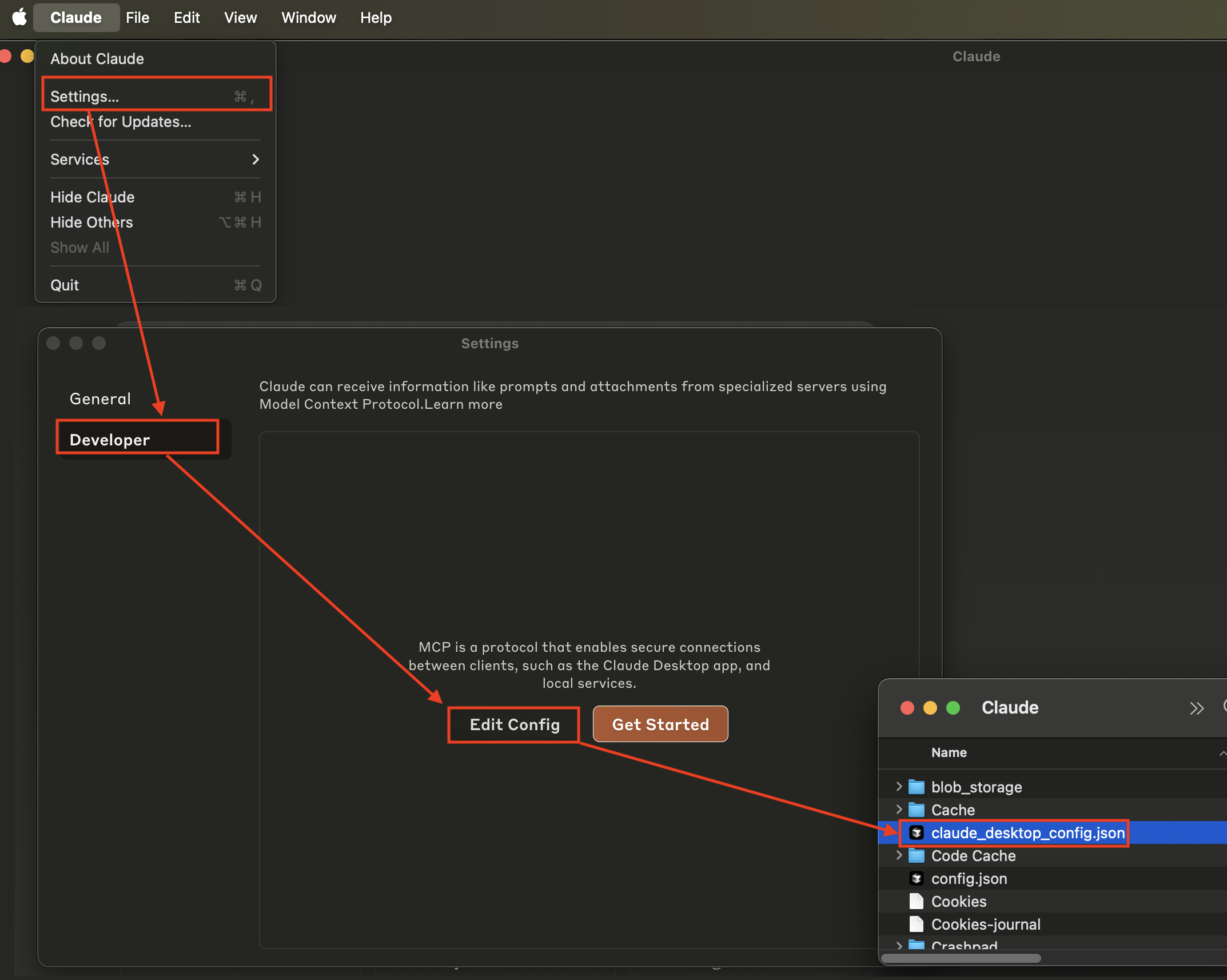 Claude Desktop MCP Edit Config